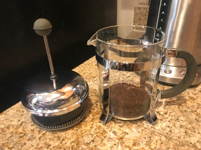 My French Press as a Vitruvius Metaphor