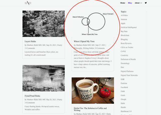 My Most Important September Blog Post