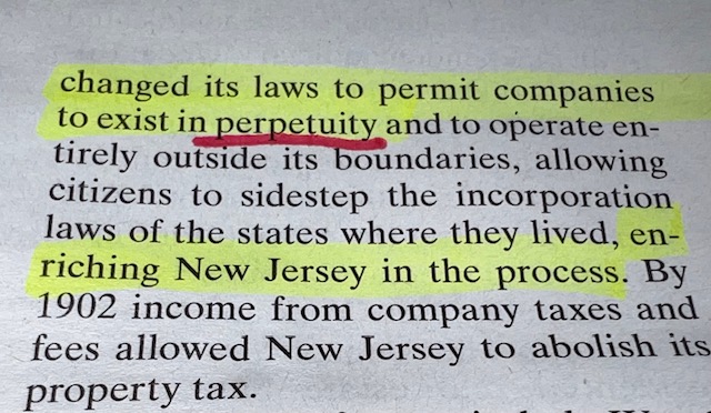 In Perpetuity: The Foundational Principle of Corporate Ethics