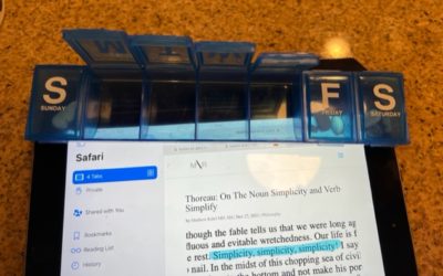 Taking My Own Digital Platform Medicine: Simplification