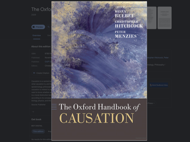 My Long Struggle With Causation