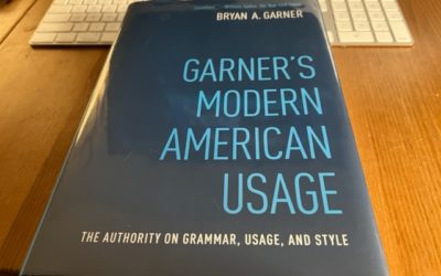 A Reference Book I Use: Garner’s Modern American Usage